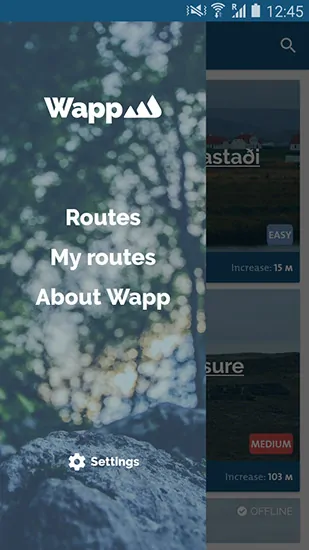 Wapp walking app