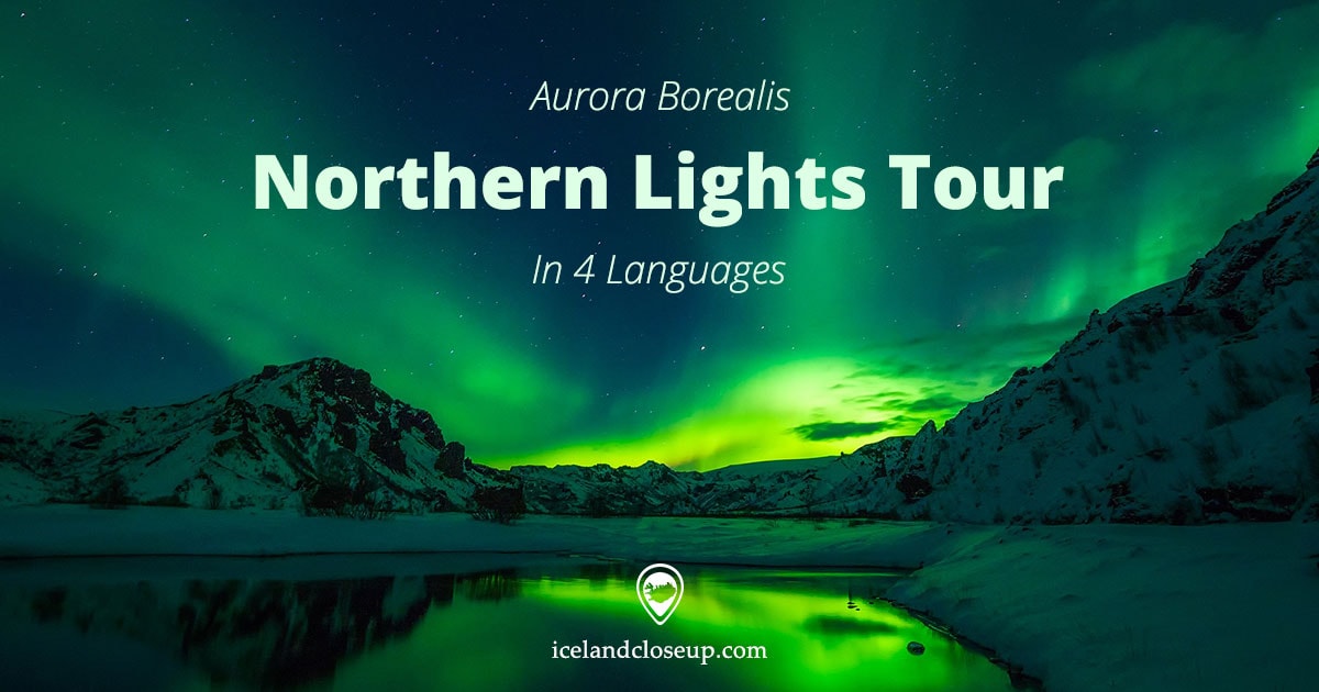 Reykjavik Northern Lights Icelandic Postcard Made In Iceland Iceland Aurora Borealis A6 Postcard