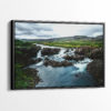 The Hidden Glanni Waterfall Canvas Print