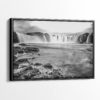 Vintage Waterfall of the Gods Canvas Print